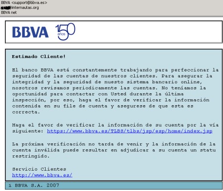 Intento De Robo De Claves Online A Clientes Del va